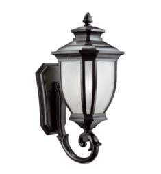 Kichler 9042 Salisbury 1 Light 10" Incandescent Outdoor Wall Sconce with Lantern Shaped Glass Shade