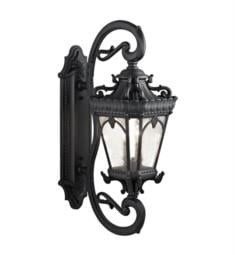 Kichler 9359 Tournai 4 Light 14" Incandescent Outdoor Wall Sconce with Lantern Shaped Glass Shade
