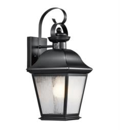 Kichler 9708 Mount Vernon 1 Light 7 1/2" Incandescent Outdoor Wall Sconce with Rectangular Shaped Glass Shade