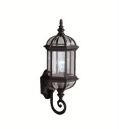 Kichler 9736 Barrie 1 Light 21 3/4" Incandescent Outdoor Wall Sconce with Lantern Shaped Glass Shade