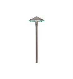 Kichler 15317AZT 1 Light 12V Landscape Glass and Metal Path & Spread Light in Textured Architectural Bronze