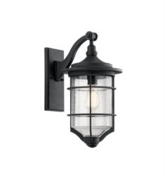 Kichler 49127DBK Royal Marine 1 Light 9 1/2" Incandescent Outdoor Wall Sconce in Distressed Black
