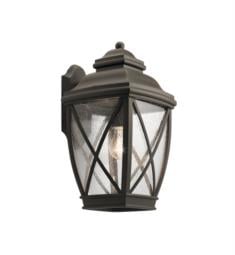 Kichler 49842OZ Tangier 1 Light 9 1/2" Incandescent Outdoor Wall Sconce in Olde Bronze