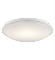 Kichler 10760WHLED 1 Light 14" LED Flush Mount Ceiling Light in White
