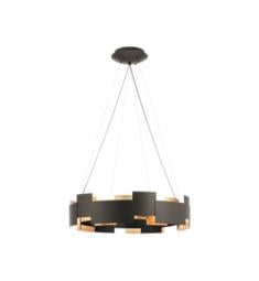 Kichler 42992LED Moderne 2 Light 26 1/2" LED Single Tier Chandelier/Pendant with Synthetic Shade