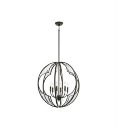 Kichler 43097 Montavello 6 Light 26" Incandescent Single Tier Chandelier with Clear Beveled