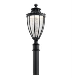 Kichler 49756BKTLED Wakefield 1 Light 10 1/2" LED Outdoor Post Lantern in Textured Black