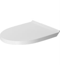 Duravit 00207 DuraStyle 16 7/8" Plastic Toilet Seat and Cover in White