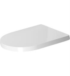 Duravit 00202 ME by Starck 19 1/4" Plastic Elongated Toilet Seat and Cover in White
