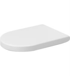 Duravit 00633 Starck 3 Plastic 19 5/8" Elongated Toilet Seat and Cover in White