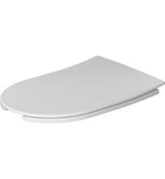 Duravit 0062110000 Starck 3 18 1/2" Plastic Open Front Toilet Seat Ring without Soft Close in White