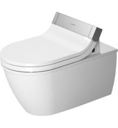 Duravit 254459 Duravit 254459 Darling New Dual Flush Concealed Tank Toilet Wall Mounted Elongated Toilet in White Finish