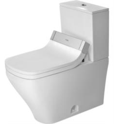 Duravit 216051 DuraStyle 31 1/8" Single Flush/Dual Flush Two-Piece Floor Mounted Elongated Toilet in White Finish