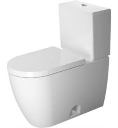 Duravit 217101 ME by Starck Single Flush/Dual Flush Two-Piece Floor Mounted Elongated Toilet in White Finish