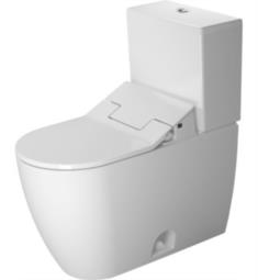 Duravit 217151 ME by Starck 28" Single Flush/Dual Flush Two-Piece Floor Mounted Elongated Toilet in White Finish