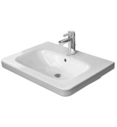 Duravit 232065 DuraStyle 25 5/8" Drop In Vanity Bathroom Sink with Overflow and Tap Platform