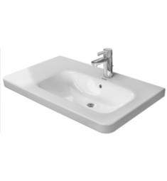 Duravit 232680 DuraStyle 31 1/2" Drop In Vanity Bathroom Sink on Right Side with Overflow