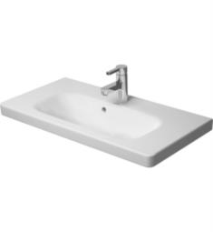 Duravit 233778 DuraStyle 30 7/8" Wall Mount Bathroom Sink with Overflow and Tap Platform