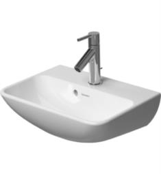 Duravit 07194500 ME by Starck 17 3/4" Wall Mount Bathroom Sink with Overflow and Tap Platform