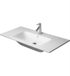 Duravit 233610 ME by Starck 40 1/2" Wall Mount Bathroom Sink with Overflow and Tap Platform