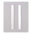 Kit for 40"H x 4"W Mirrored Cabinets - Plain Mirror
