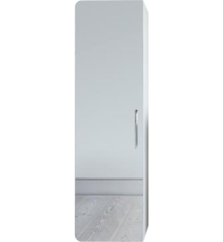 Duravit Ve1125 Vero 9 Wall Mount Tall Linen Cabinet With Double Sided Mirror Door