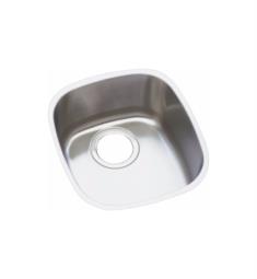 Elkay ELUH1113 Harmony 14 1/4" Single Bowl Undermount Stainless Steel Kitchen Sink with Offset Drain