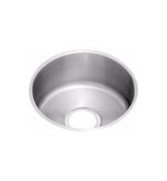 Elkay ELUH16FB Mystic 18 3/8" Single Bowl Undermount Stainless Steel Flat Bottom Kitchen Sink