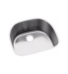 Elkay ELUH2118 Harmony 23 5/8" Single Bowl Undermount Stainless Steel Kitchen Sink with Sound Guard Technology