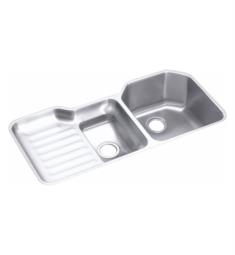 Elkay ELUH4221R Harmony 41 1/2" Double Bowl Undermount Stainless Steel Kitchen Sink with Right Side Small Bowl
