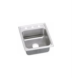 Elkay PSR1720 Pacemaker 20" Single Bowl Drop In Stainless Steel Kitchen Sink with Sound Guard Technology