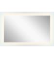 Elan 83992 27" LED Warm White Backlit Mirror with 3" Frosted Edge on 4 Sides