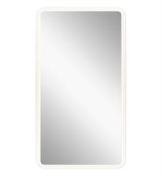 Elan 83993 35 1/2" LED Warm White Backlit Mirror with 3" Frosted Edge on 4 Sides