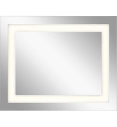 Elan 83995 32" LED Warm White Backlit Mirror with 3" Frosted Edge on 4 Sides