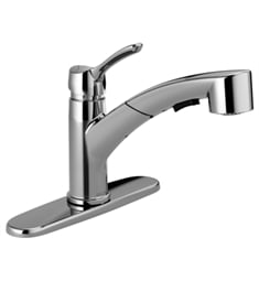 Delta 4140DST Collins 10 3/8" Single Handle Pull-Out Kitchen Faucet