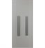 Surface Mount Kit for 30"H x 4"W Mirrored Cabinets - Matte Grey