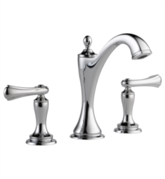 Brizo 65385LF-LHP Charlotte 7 3/8" Two Handle Widespread Bathroom Sink Faucet - Less Handles