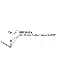 Brizo RP73143 Odin Allen Wrench and Set Screw