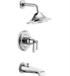 Brizo T60461 Rook TempAsssure Thermostatic Tub and Shower Trim with Multi Function Showerhead