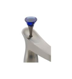 Brizo RP48904BN RSVP Blue Glass Finial for Roman Tub Faucet in Brushed Nickel