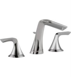 Brizo 65351LF-ECO Sotria 5 3/8" Two Handle Widespread Lavatory Faucet with Pop-Up Drain Assembly