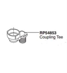 Brizo RP54853 Vesi Coupling Tee