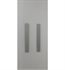 Surface Mount Kit for 40" H x 8" W Mirrored Cabinets - Matte Grey