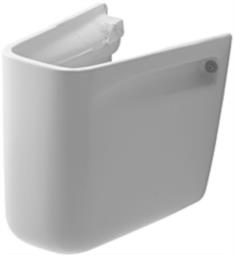 Duravit 08571800002 D-Code Siphon Cover for Bathroom Sink in White
