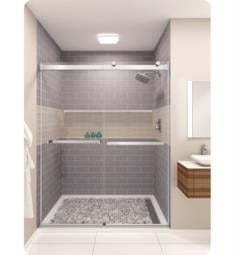 GlassCrafters DS-38-CLR Equalis Series™ Frameless By-Pass Sliding Shower Doors with 3/8" Standard Clear Glass