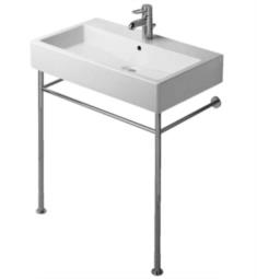 Duravit 0030661000 Vero 28 1/2" Metal Console Stand with 2" Adjustable Height for Bathroom Sink in Chrome