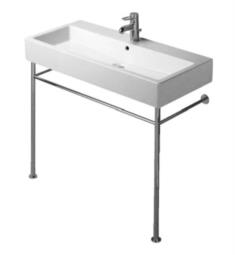 Duravit 0030671000 Vero 36 3/8" Metal Console Stand with 2" Adjustable Height for Bathroom Sink in Chrome