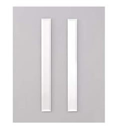 Robern Kit for 70"H x 4"W Mirrored Cabinets - Plain Mirror