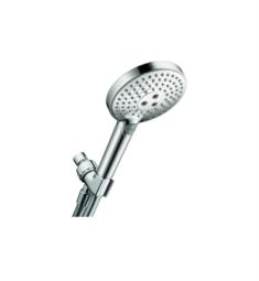 Hansgrohe 04542000 Raindance Select S 120 Air 4 7/8" 3-Jet Handshower Set in Chrome with QuickClean, AirPower and Select Technologies