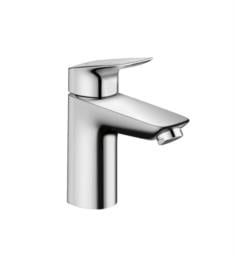 Hansgrohe 71104001 Logis 100 4 1/4" Single Handle Deck Mounted Bathroom Faucet in Chrome